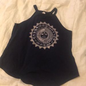 navy blue tank